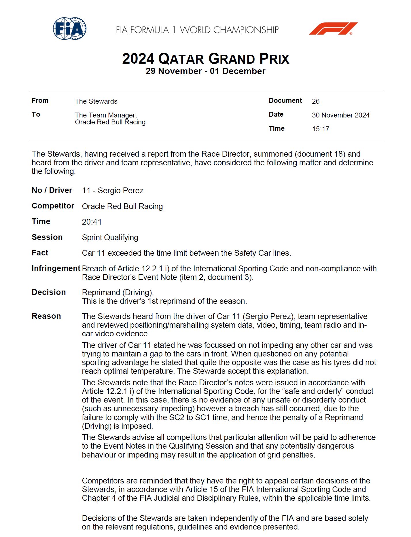 Name:  F1_2024_Qatar_Perez_Reprimand.jpg
Views: 945
Size:  380.9 KB